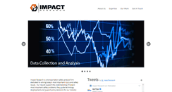 Desktop Screenshot of impactresearchinc.com